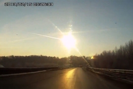 Meteoritenregen im Ural
