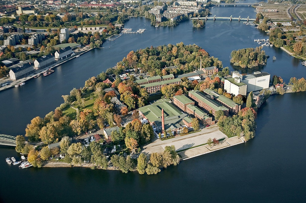 Meilenwerk Berlin auf Insel Eiswerder