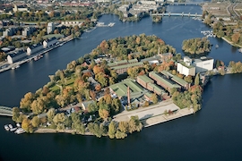 Meilenwerk Berlin auf Insel Eiswerder