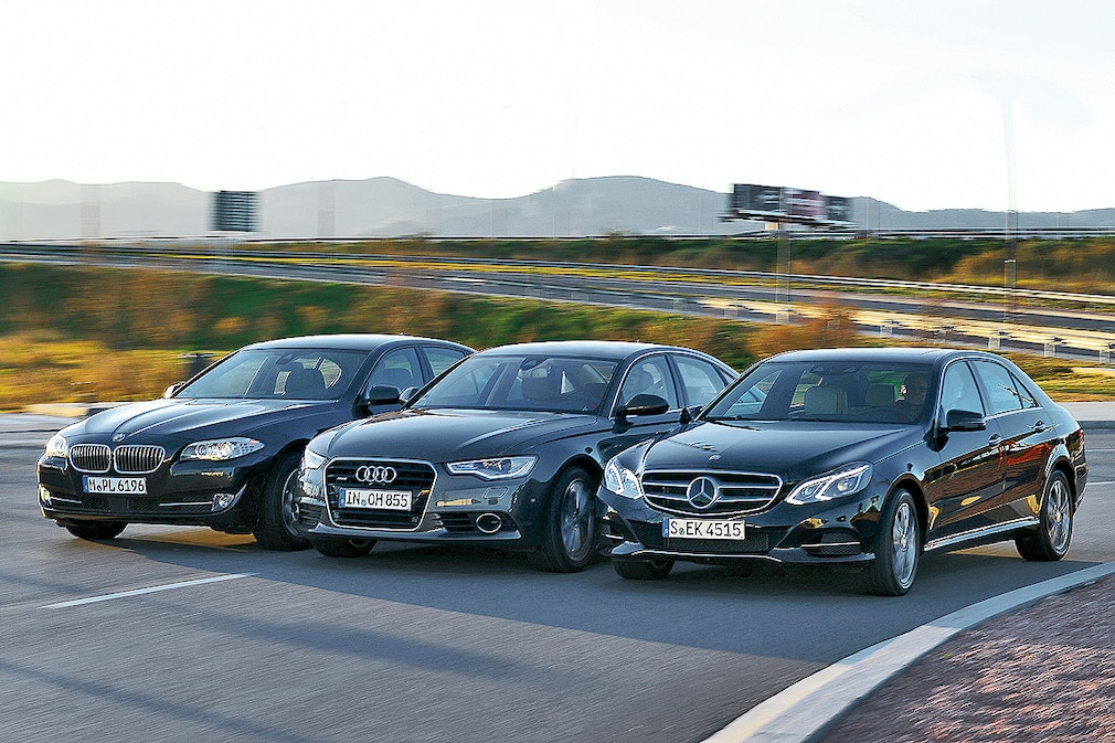 Audi A6 BMW 5er Mercedes E-Klasse
