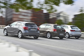 Audi A3 BMW 1er Mercedes A-Klasse