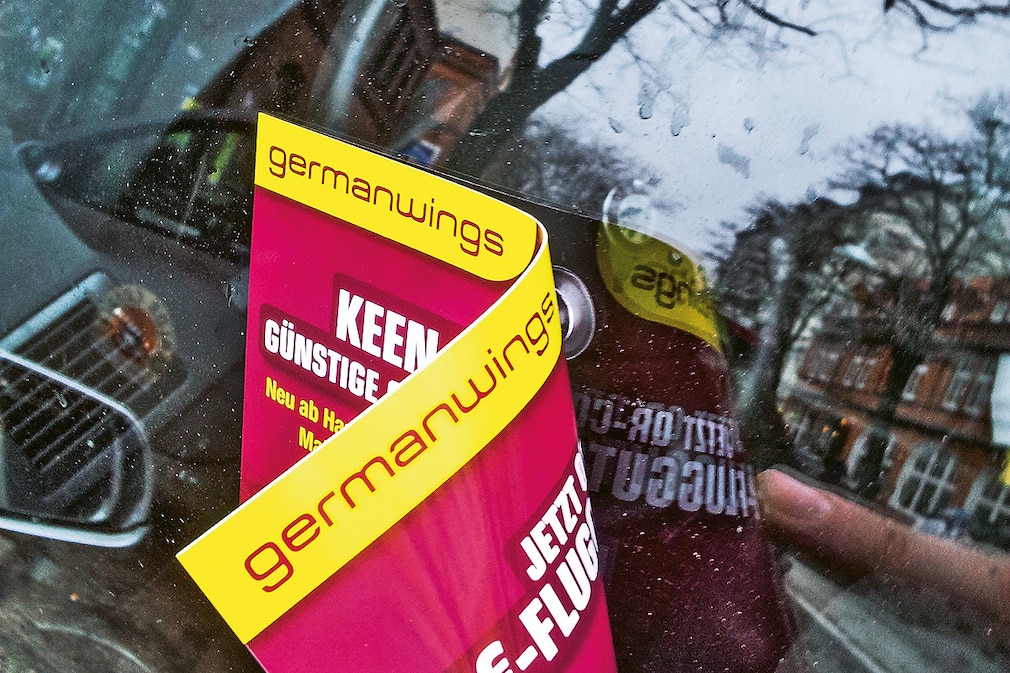 Reklame am Straßenrand