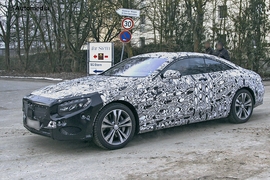 Erlkönig Mercedes S-Klasse Coupé