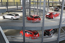 Mercedes CLS 500 Shooting brake, Audi RS4 Avant, Ferrari FF, BMW M 550d Touring, Ford Focus ST Turnier, Mini Clubman JCW