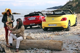 Mini Cabrio VW Beetle Cabrio