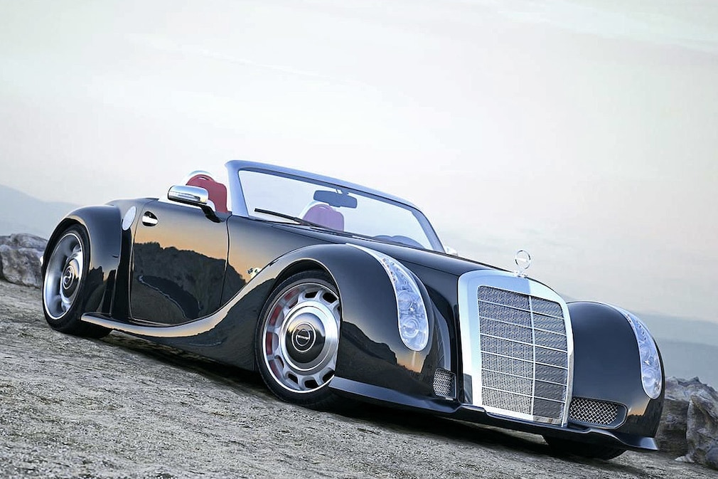 Gullwing 300 SLC: Mercedes W188