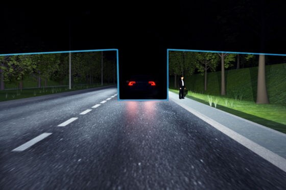 Volvo-Fernlichtassistent