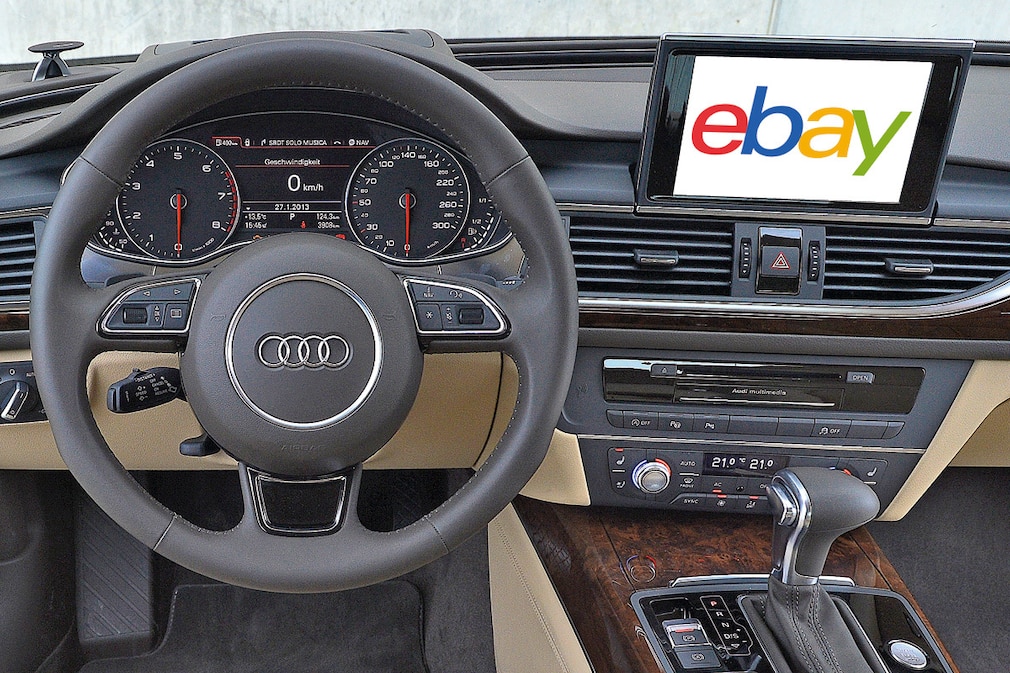 Online-Shopping im Auto