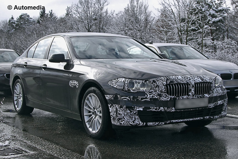 Erlkönig BMW 5er Facelift