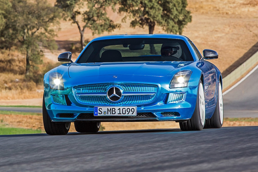 Mercedes SLS AMG electric drive