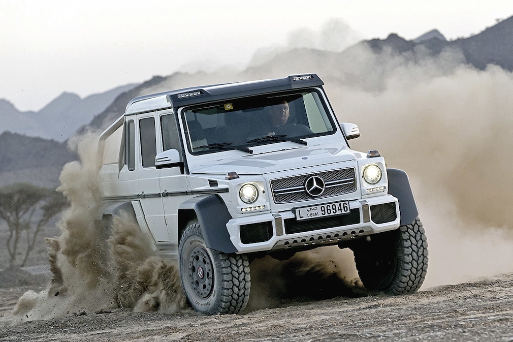 Mercedes G63 AMG 6x6 Dreiachser