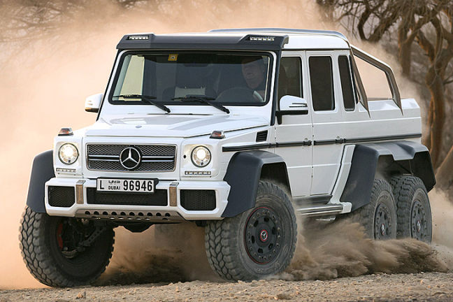 Trailer Mercedes G 63 Amg 6x6 Autobild De