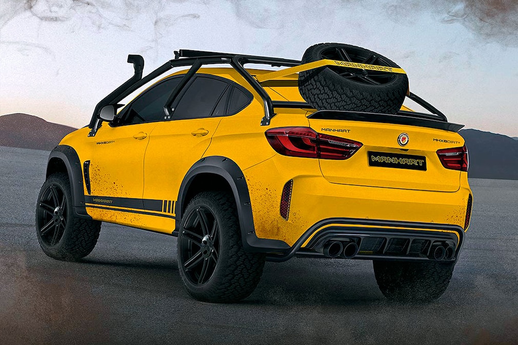 BMW X6 MANHART MHX6 Dirt Edition