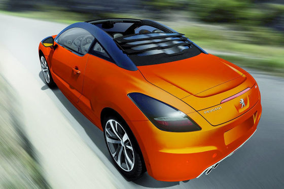 Peugeot RCZ Cabrio "View Top" Studie