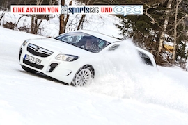 Partneraktion: Opel OPC Winterfahrtraining