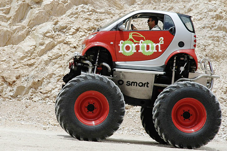 Die ulkigsten Smarts der Welt