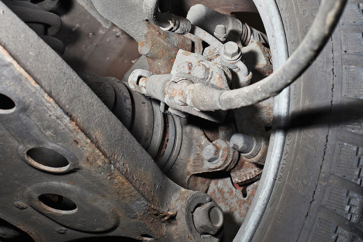 Mazda MX-5 (Typ NA): Hintere Bremse