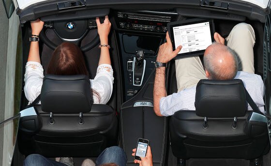 BMW/T-Systems: LTE-Datenfunk im Auto