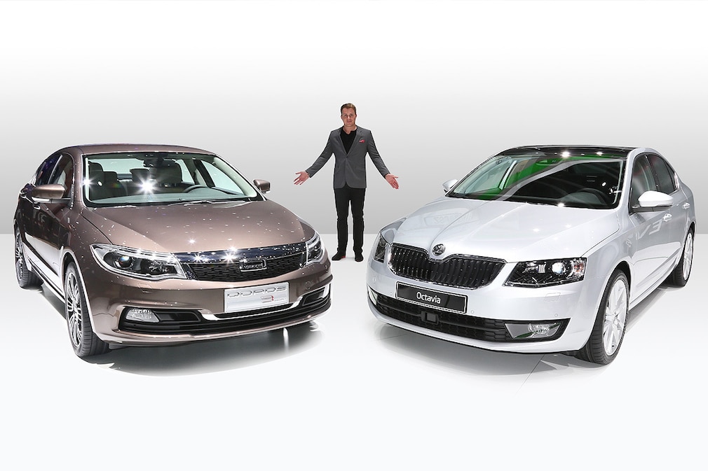 Qoros 3 Skoda Octavia