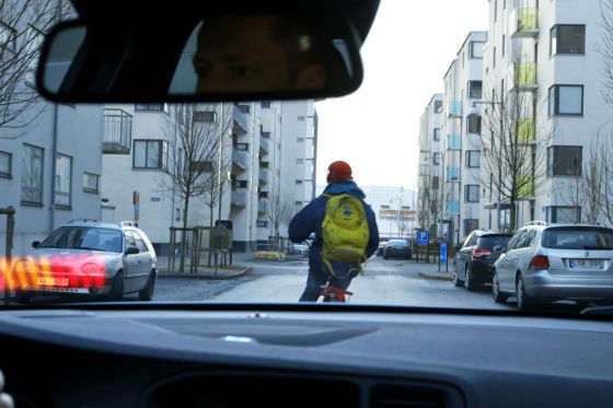 Volvo Fahrradfahrer-Erkennung