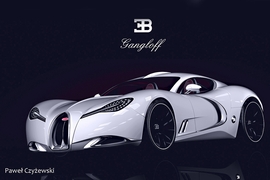 Bugatti Gangloff-Studie von Pawel Czyzewski