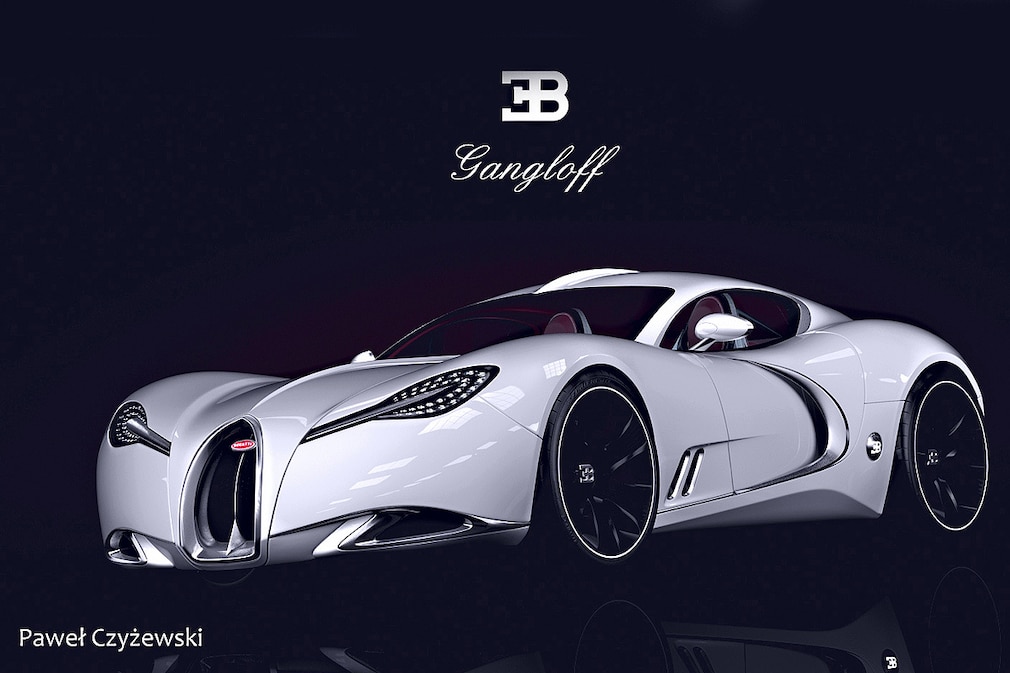 Bugatti Gangloff-Studie von Pawel Czyzewski