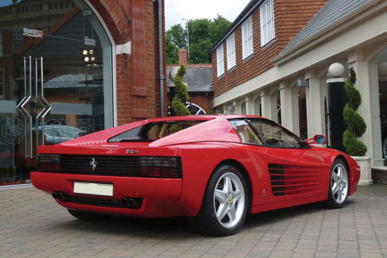 Elton Johns Ferrari Testarossa F 512 TR