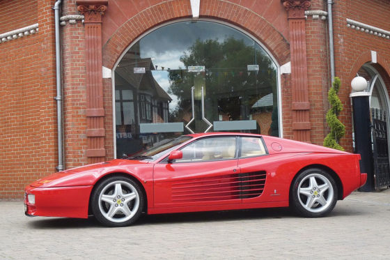 Elton Johns Ferrari Testarossa F 512 TR