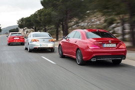Mercedes CLA, VW CC, Audi A3 Sportback