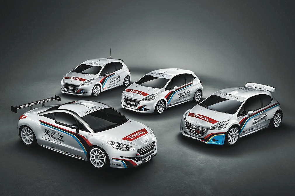 Peugeot 208: drei Rennversionen