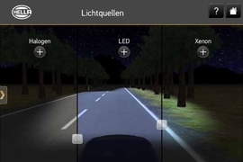 Licht-App von Hella