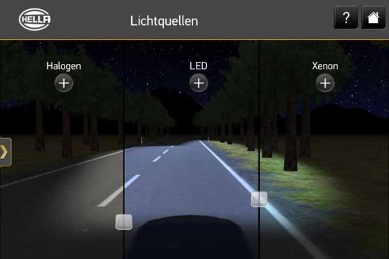 Licht-App von Hella