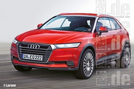 Audi Q2 etron Illustration
