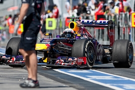 Australien Grand Prix Training Sebastian Vettel