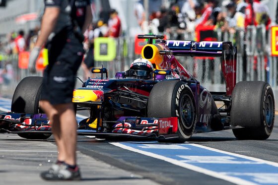 Australien Grand Prix Training Sebastian Vettel