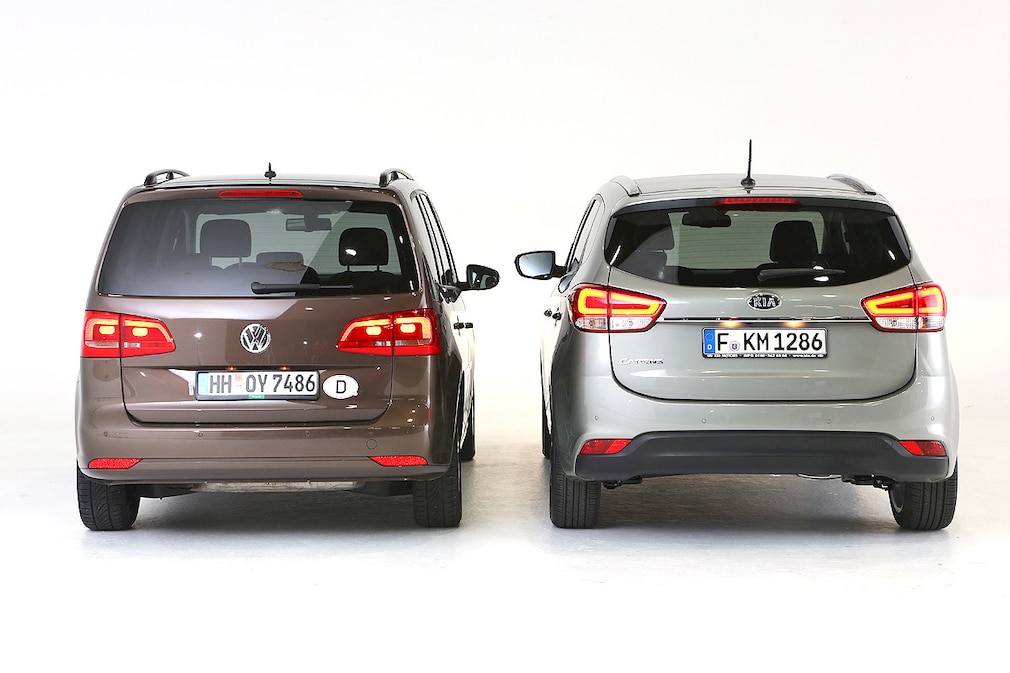 Kia Carens VW Touran
