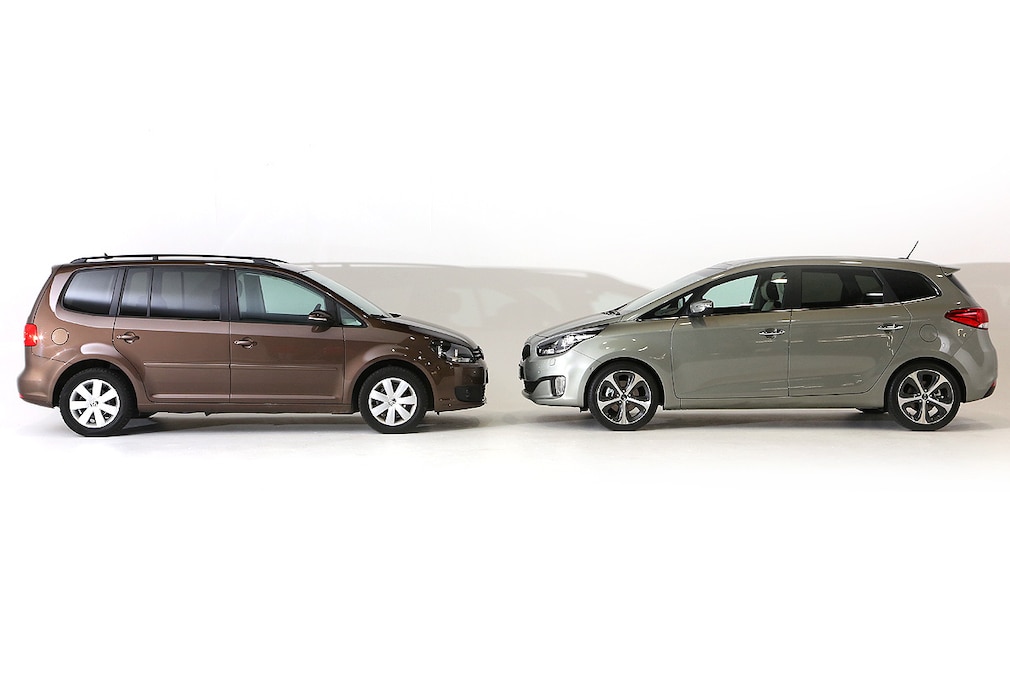 VW Touran, Kia Carens