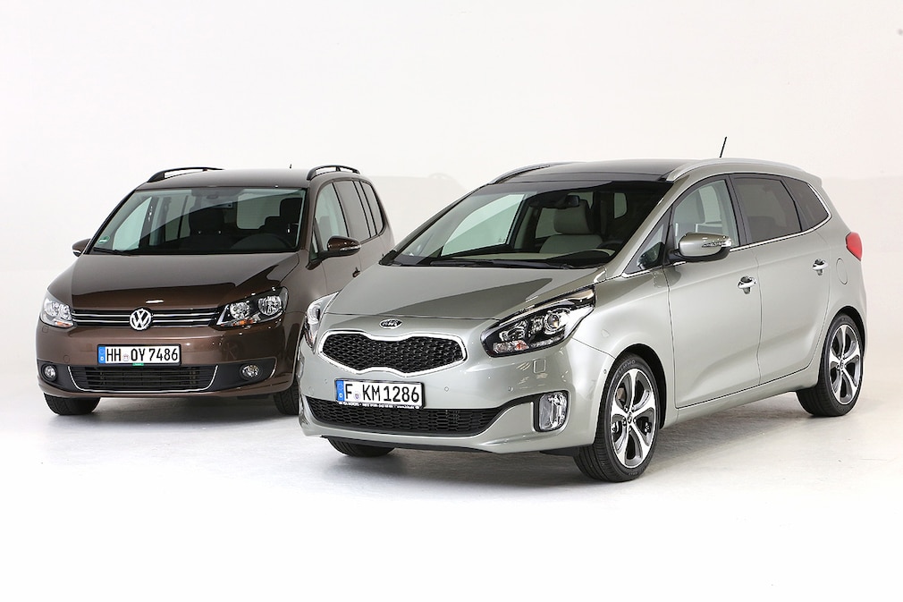 VW Touran, Kia Carens