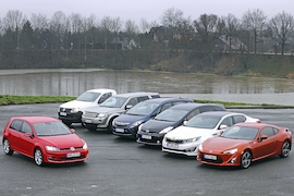 VW Golf 2.0 TDI DSG VW AmaroK BiTDI 4M Land Rover Freelander Opel Zafira 2.0 CDTI Toyota Prius Plus Kia Optima 1.7 CRDi Toyota GT86
