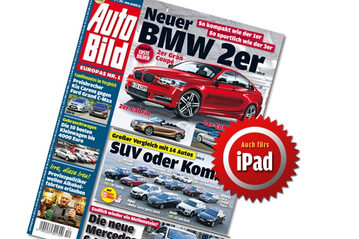 Titel  Auto Bild  12-2013  mit iPad