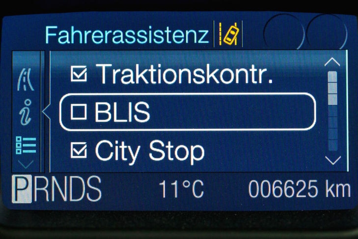 Ford Focus Toter-Winkel-Assistent