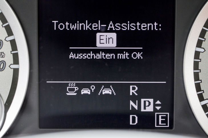 Mercedes A-Klasse Totwinkel-Assistent