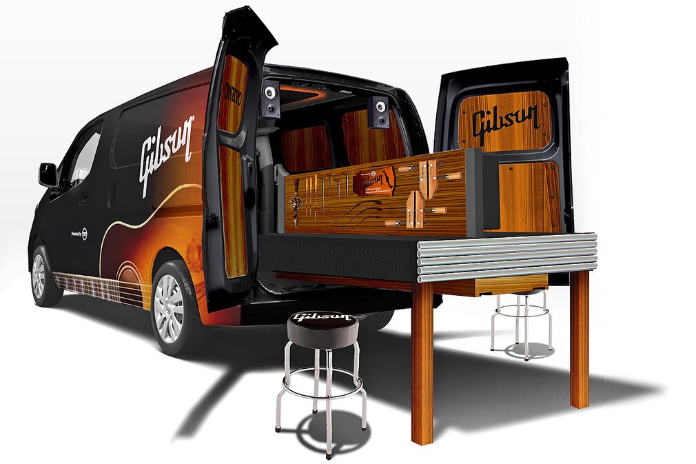 Gibson Nissan NV200 Mobile Repair & Restoration Van