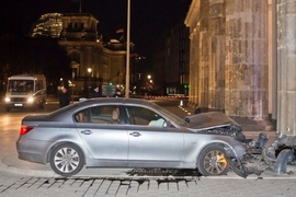 Verunglückter BMW
