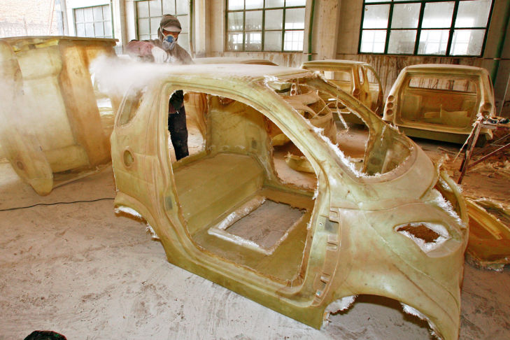 Beliebtes China-Plagiat: gefälschter Smart