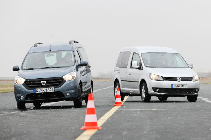 Dacia Dokker VW Caddy