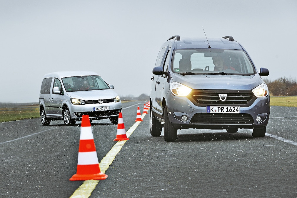 Dacia Dokker, VW Caddy