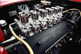 Weber-Vergaserbatterie Ferrari 275 GTB