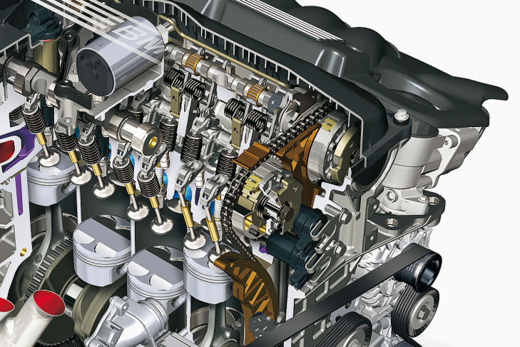 BMW 1er, Motor, Vierzylinder-Benziner N45