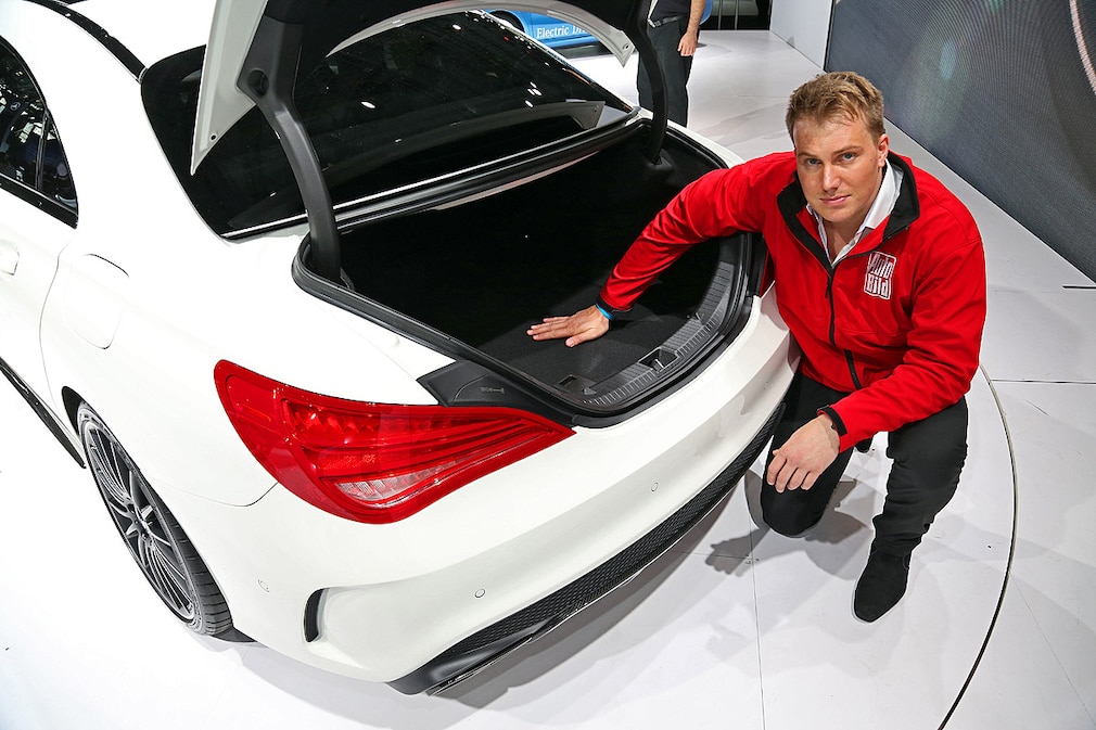 Sitzprobe Mercedes CLA45 AMG